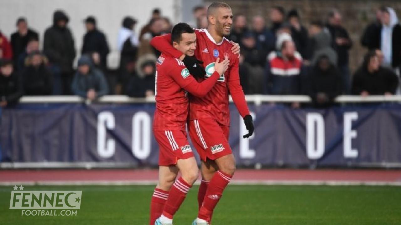 Coupe de France : Slimani envoie Brest en 16ème de finale (Vidéo)