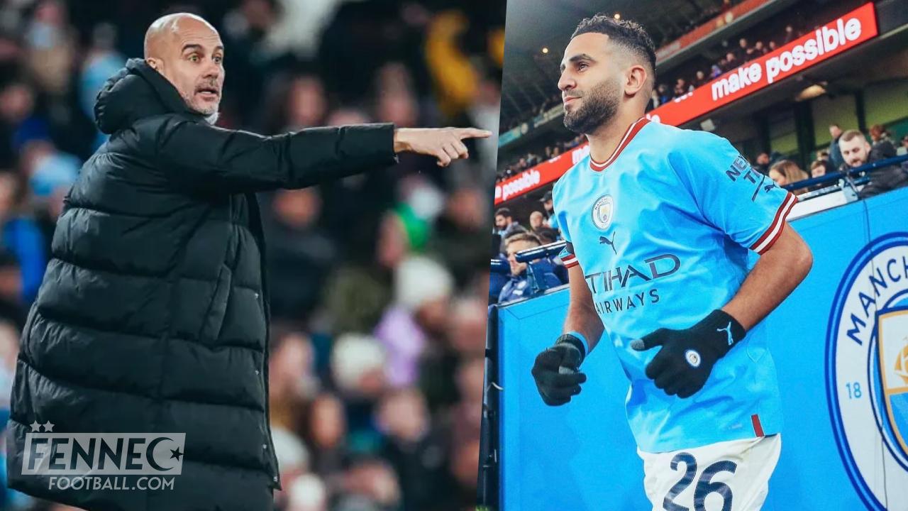 Souvent marginalisé par Pep Guardiola : Riyad Mahrez rompt le silence
