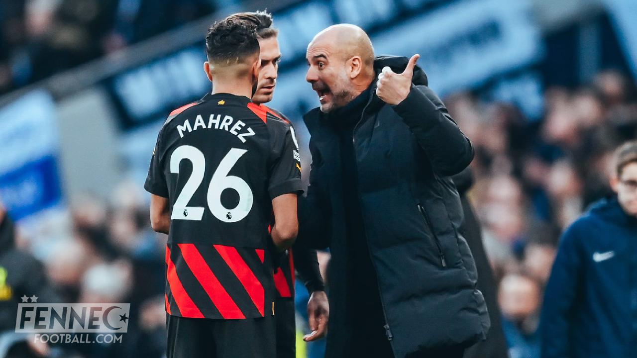 Un message trop cash de Pep Guardiola intrigue Riyad Mahrez