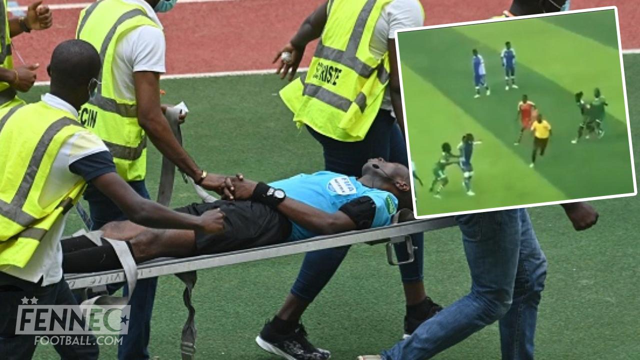 Foot africain / Fait insolite : un arbitre brutalement agressé au Congo ! (Vidéo)