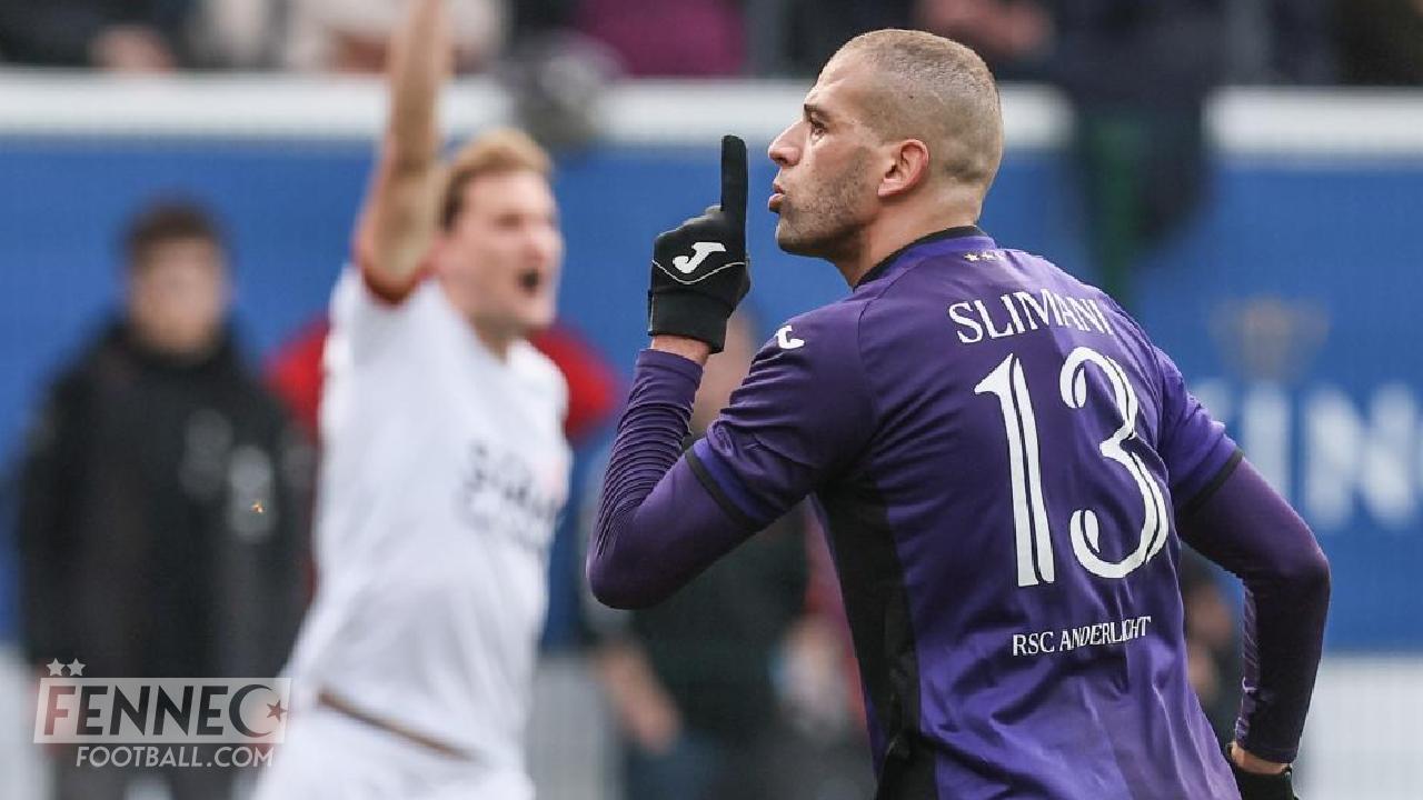 But de Slimani d'un joli enchainement face à Genk en Jupiler Pro League (Vidéo)