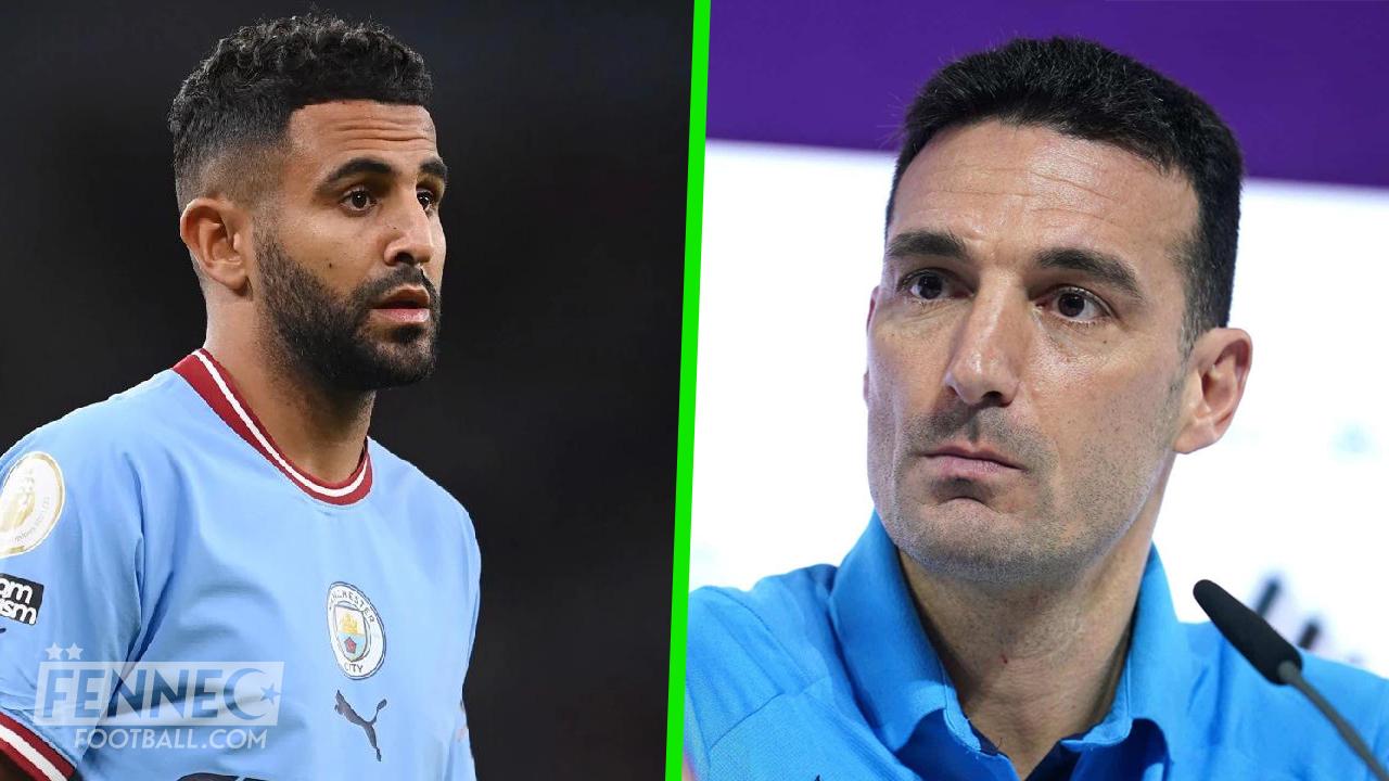 Algérie, Argentine : Lionel Scaloni ignore totalement Riyad Mahrez (Vidéo)