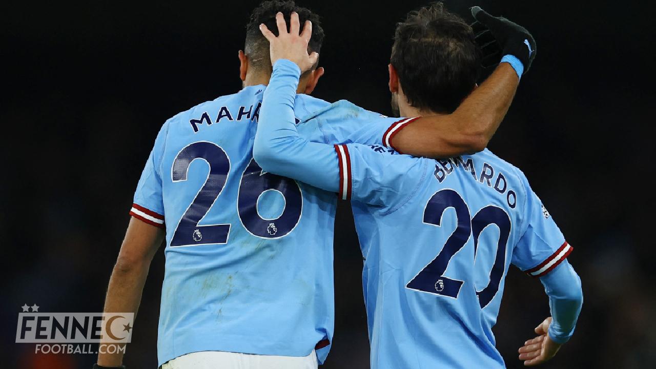Alors que Guardiola préfère le portugais, entre Mahrez et Bernardo Silva qui fait mieux cette saison ?