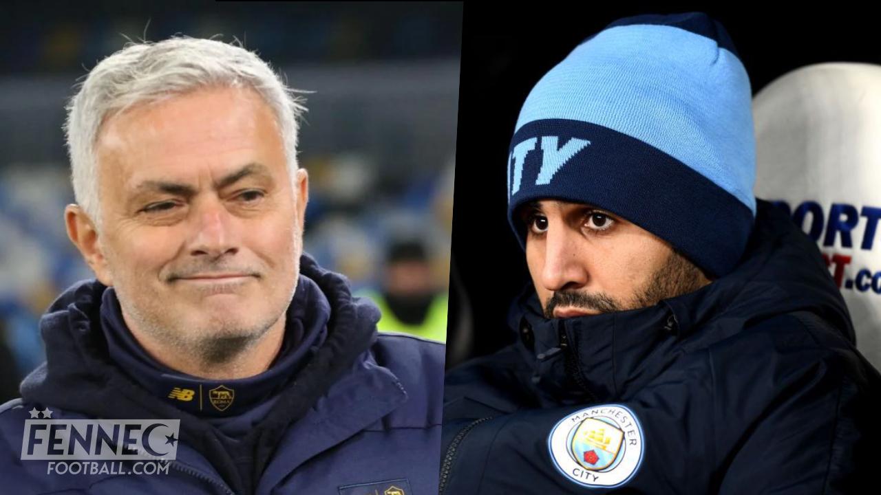 Mourinho : " Il y'a des équipes qui mettent Mahrez sur le banc des remplaçants ! "