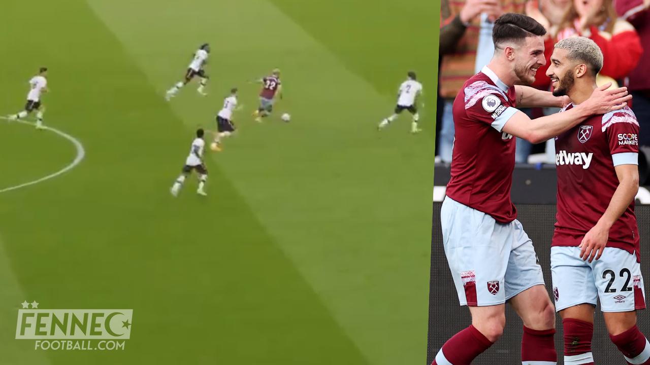Benrahma marque un but après un festival contre Manchester United en Premier League ! (Vidéo)