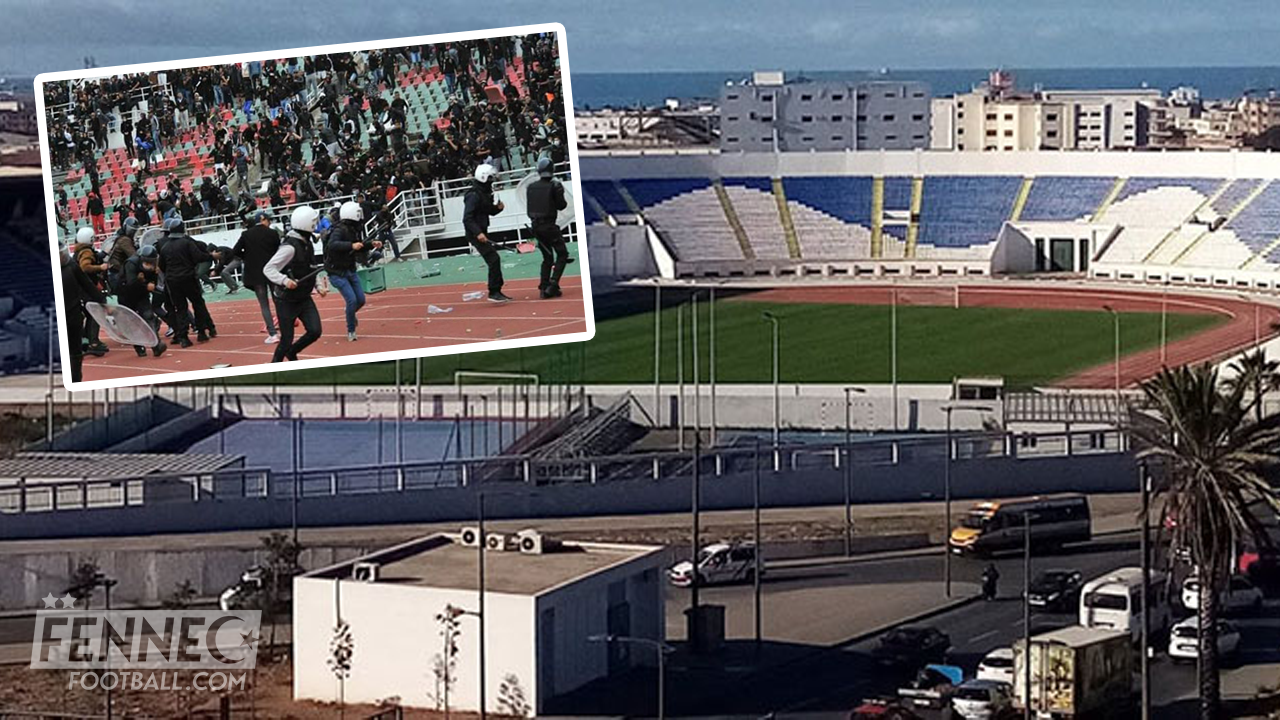 Émeutes et dégâts matériels en marge d'un match au Maroc : la police interpelle 170 personnes !