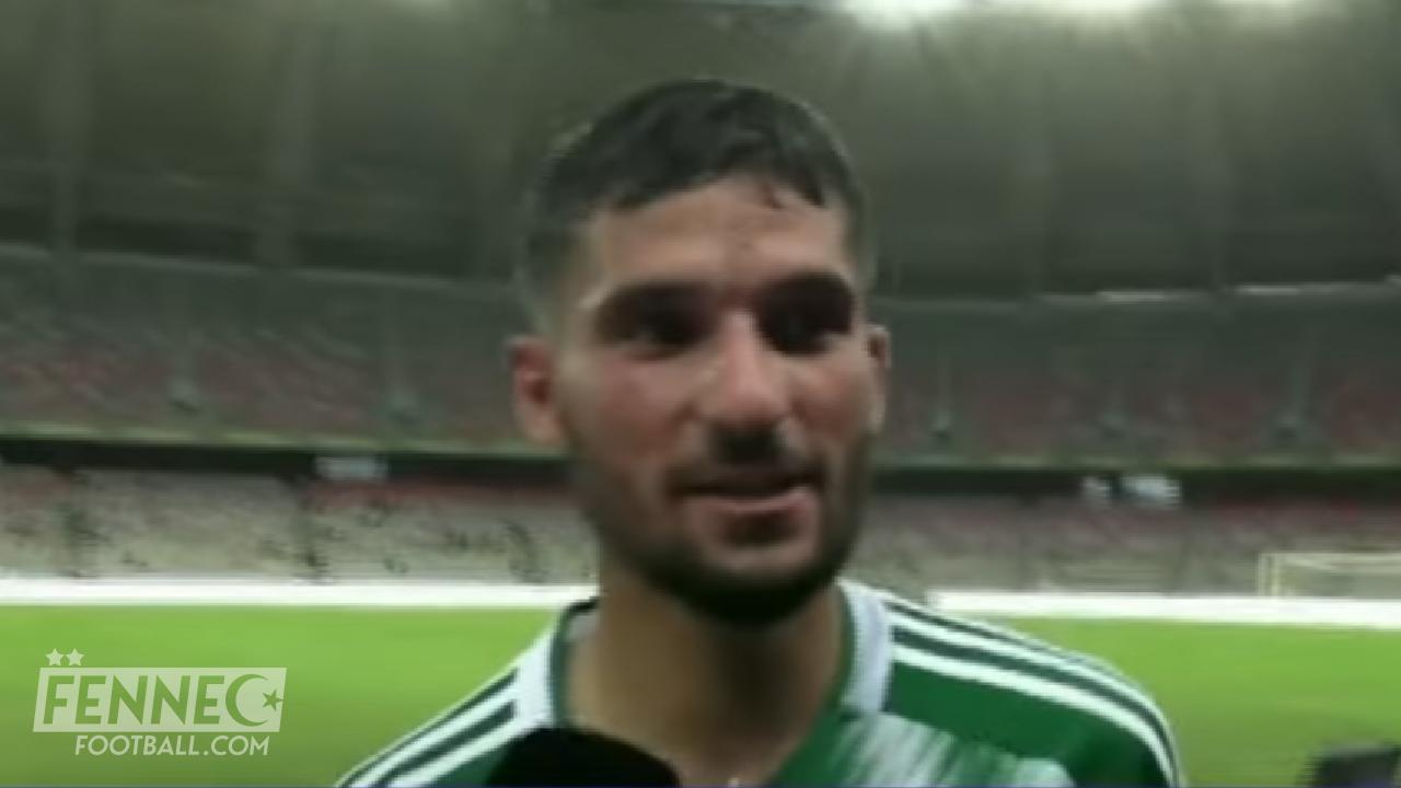 Houssem Aouar réagit après son premier match avec l'Algérie (Vidéo)