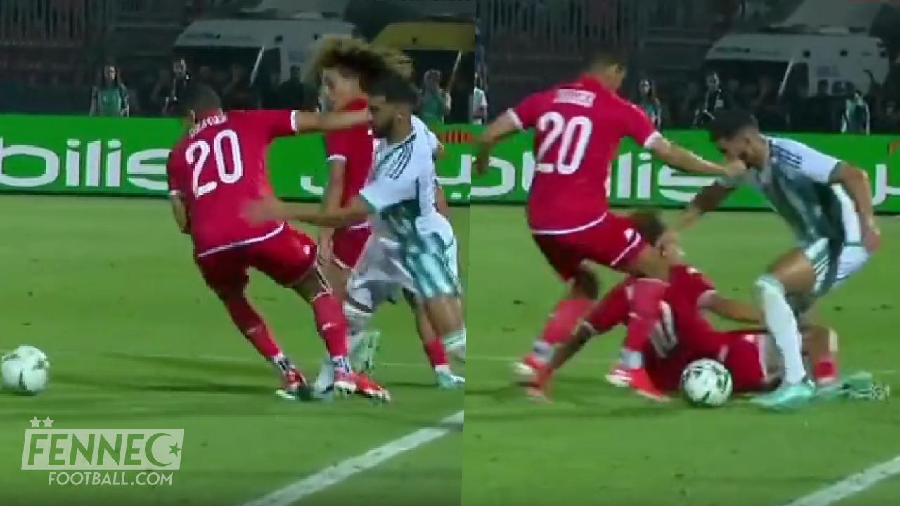 Algérie Tunisie (1-1) : Avec un dribble magnifique, Benrahma détruit deux joueurs (Vidéo)