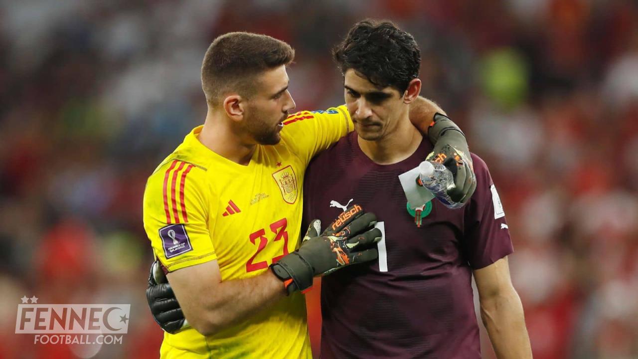Après que l'Espagne lui est tombé dessus, Unai Simon répond à Bounou !