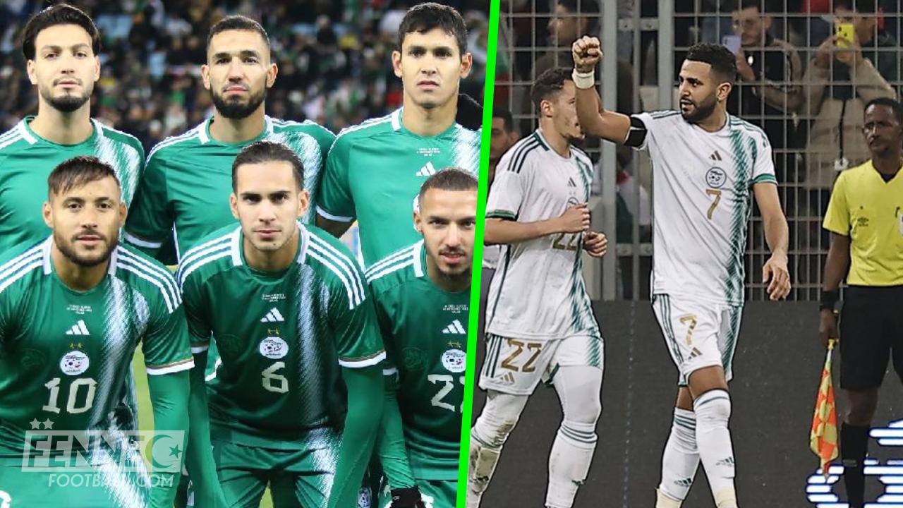 Le très beau geste des joueurs de l'équipe d'Algérie envers Riyad Mahrez (Photo)