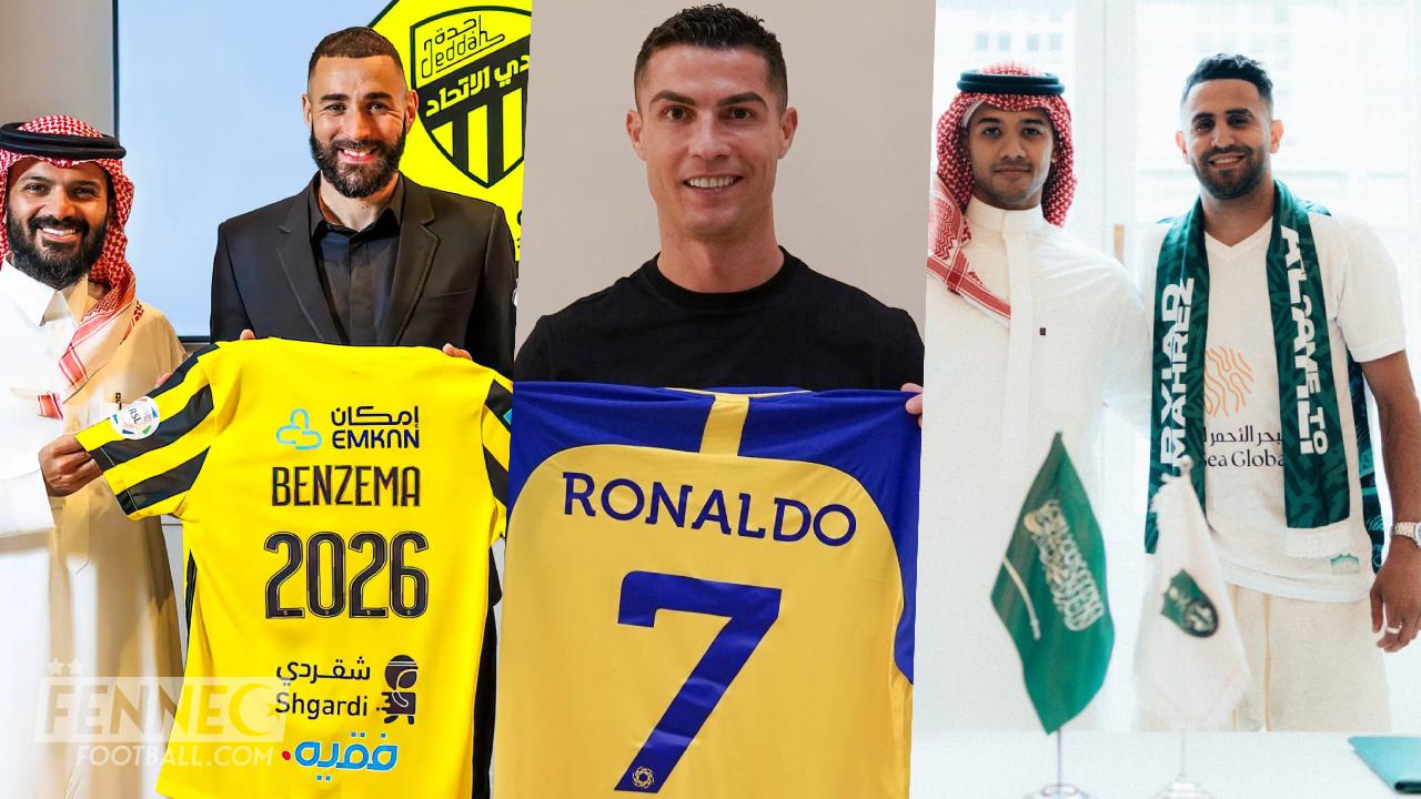 Classement des joueurs les plus chers en Arabie Saoudite : Voici la position qu'occupe Mahrez !