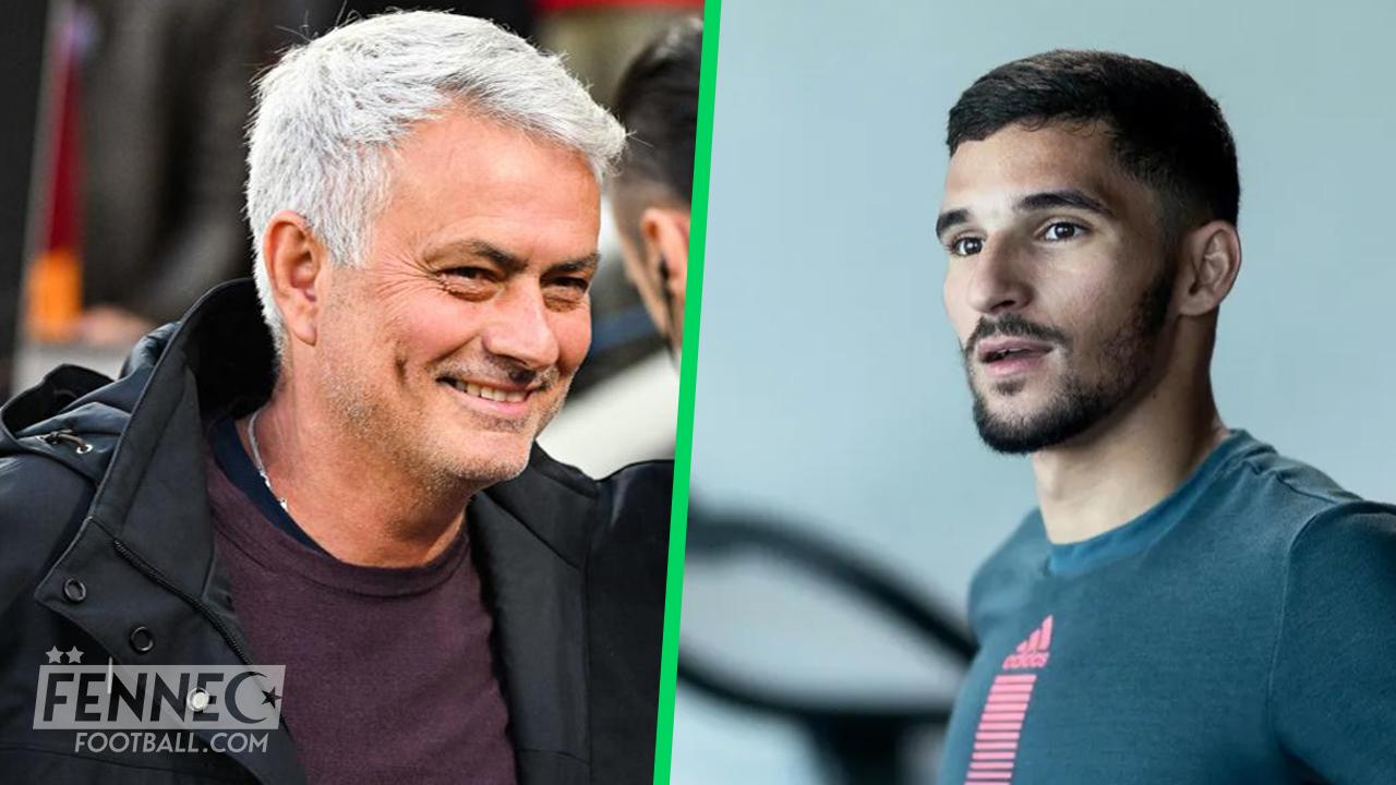 L'accueil formidable de José Mourinho à Houssem Aouar (Vidéo)
