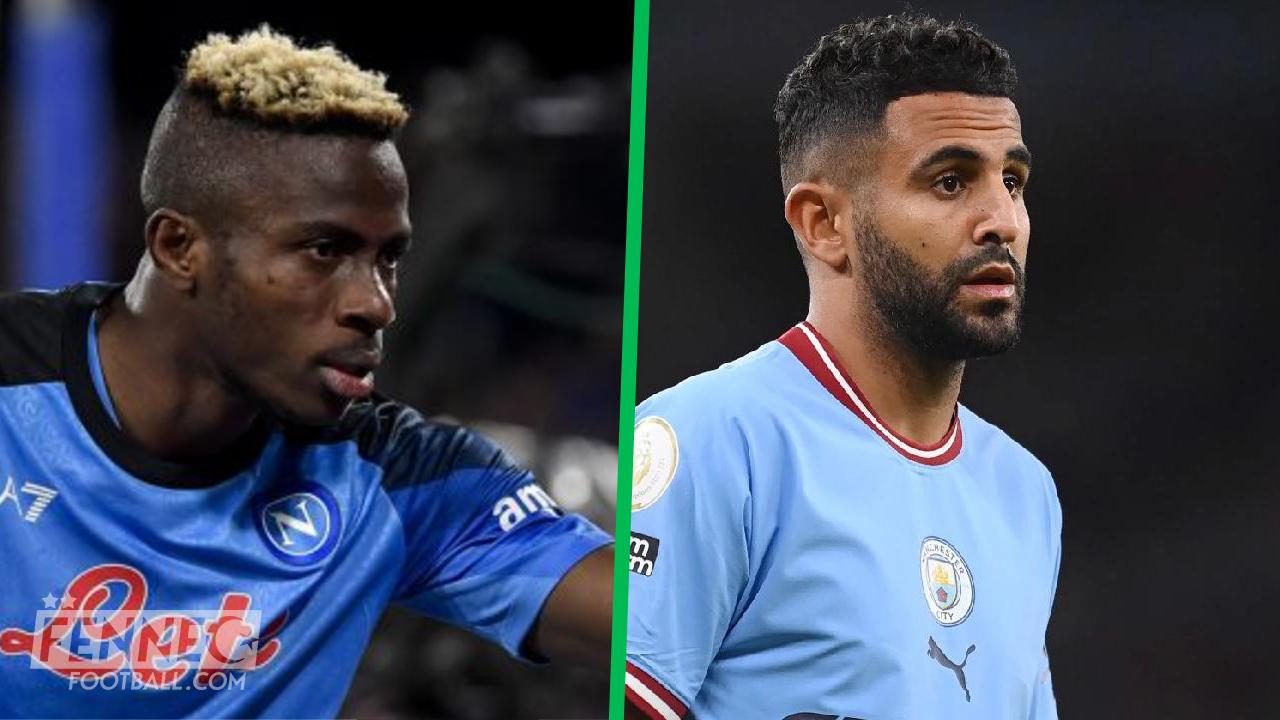 Trophée africain - le Nigérian Victor Osimhen devance Riyad Mahrez (Officiel)