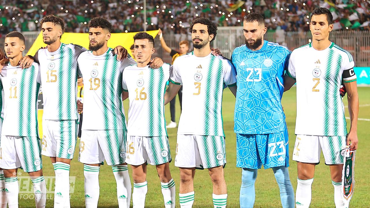 Une nouvelle série d'invincibilité pour l'équipe d'Algérie : Combien de matchs comptent les Verts ?