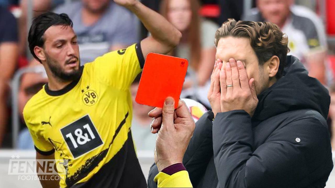 Expulsé avec un carton rouge : Ramy Bensebaini terriblement lynché par son coach !