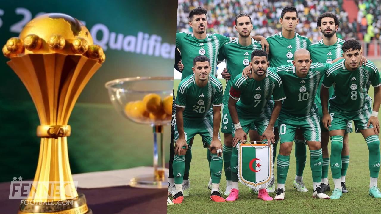 CAN 2023 : Voici le meilleur tirage pour l'équipe d'Algérie