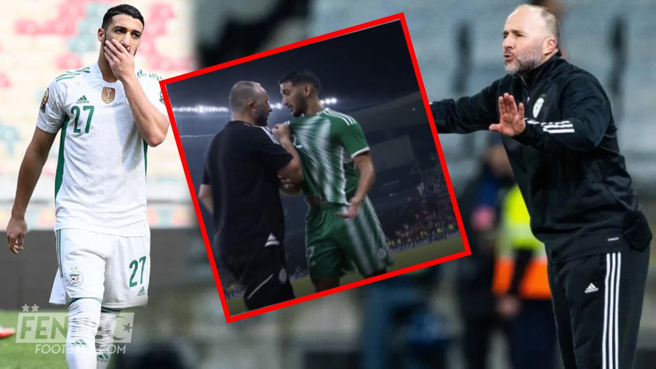 Vif accrochage entre Belmadi et Benrahma : les vraies raisons viennent de fuiter !