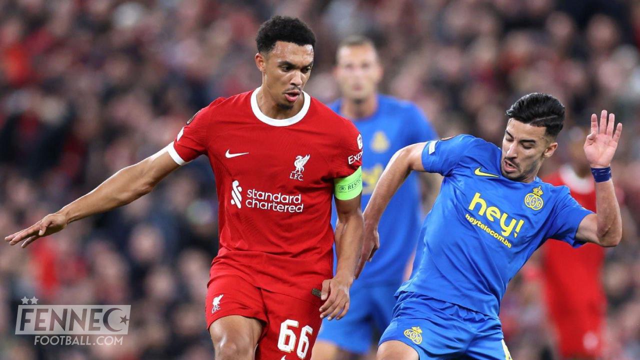 Mohamed El Amine Amoura réagit après son grand match face à Liverpool !