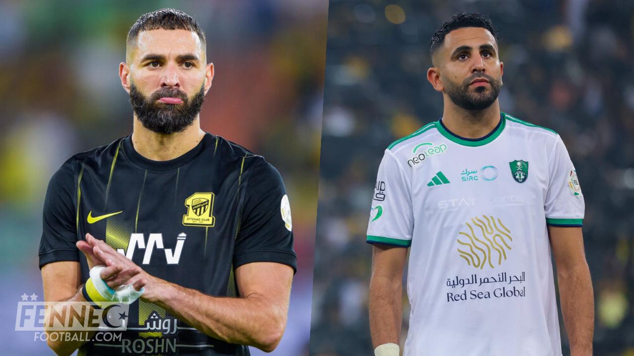 Al Ittihad-Al Ahli : Après ses propos, Mahrez répond à Benzema sur le terrain !