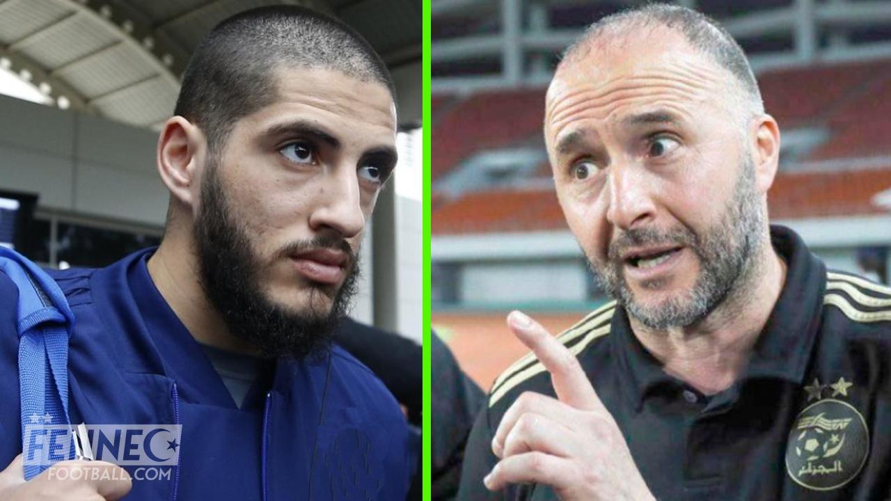 Yassine Benzia (non-convoqué) critique Djamel Belmadi : le coach répond froidement à l'international algérien
