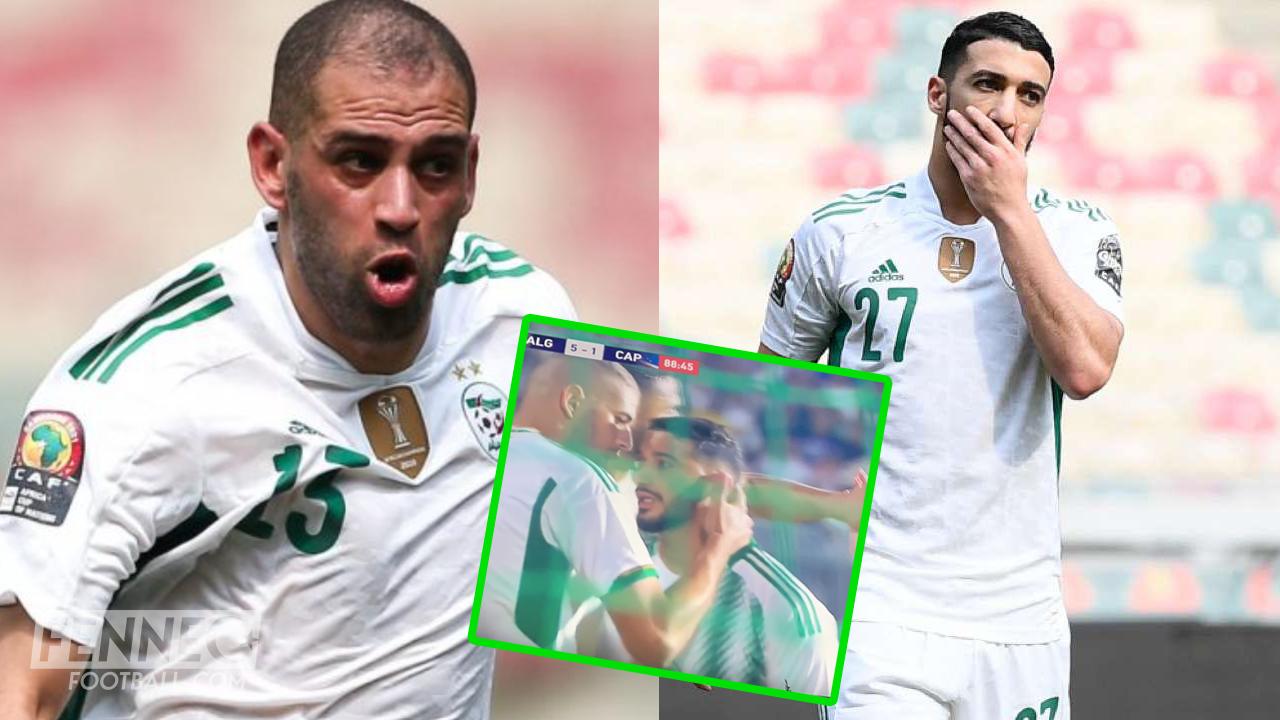 Vidéo - Bien qu'il a obtenu le penalty : Islam Slimani refuse de filer la balle à Saïd Benrahma !