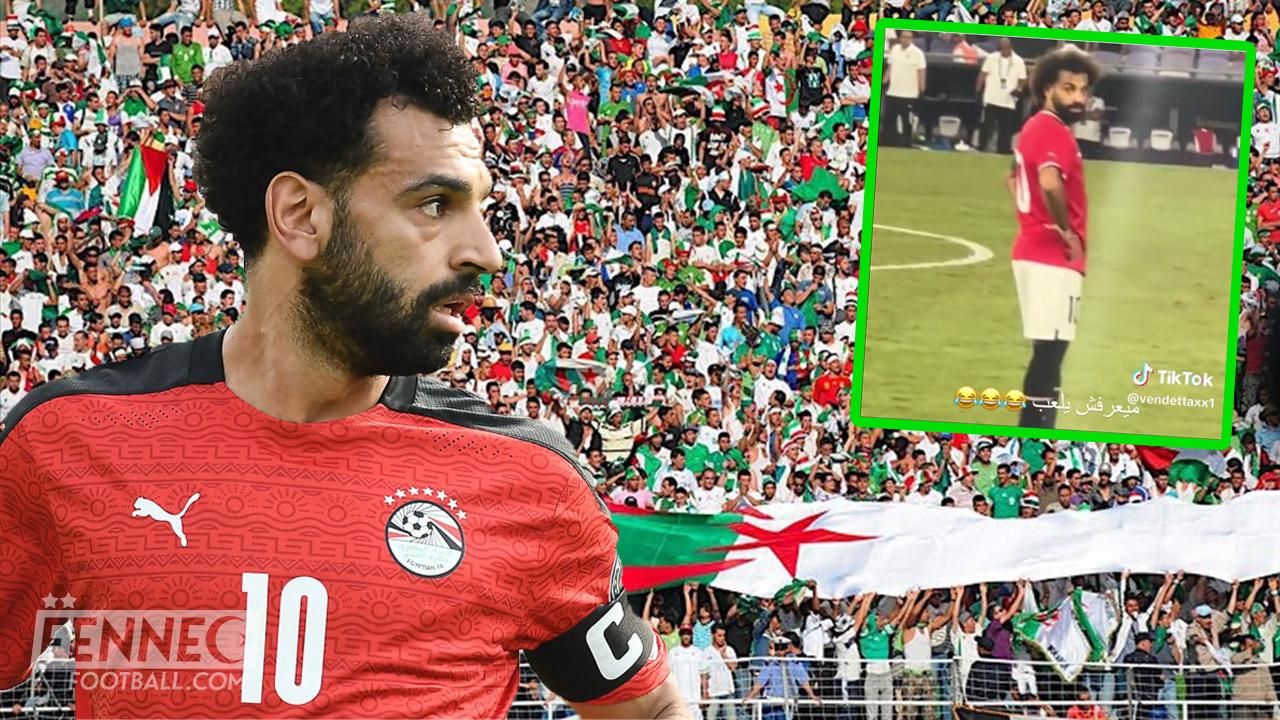 Insolite - Les supporters de l'équipe d'Algérie taquinent Mohamed Salah et ce dernier fait une réaction lunaire ! (Vidéo)