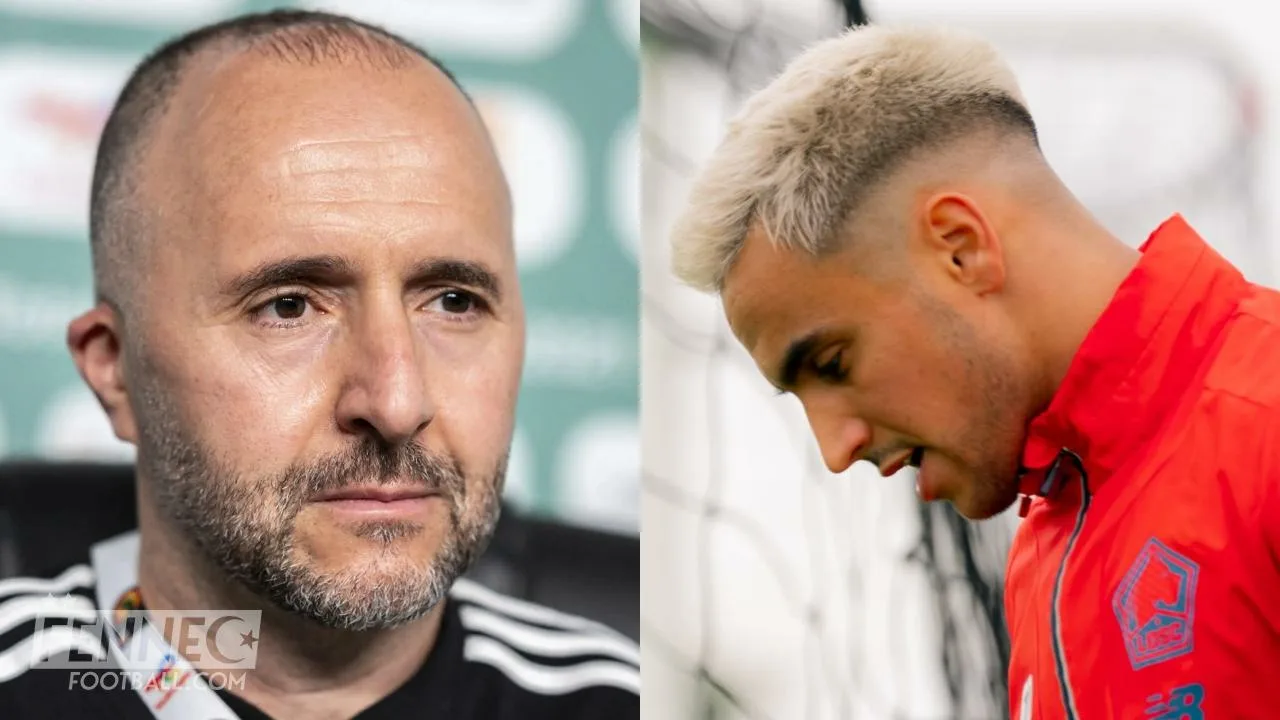 Equipe d'Algérie : Ounas expulsé de l'EN par Belmadi ? Ce qui se passe dans les coulisses !