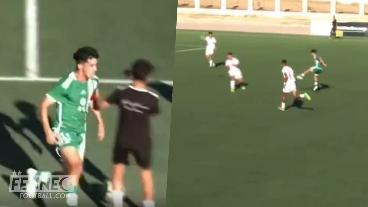 Tunisie-Algérie (U20) : Le but sensationnel de Lahlou Akherib ! (Vidéo)