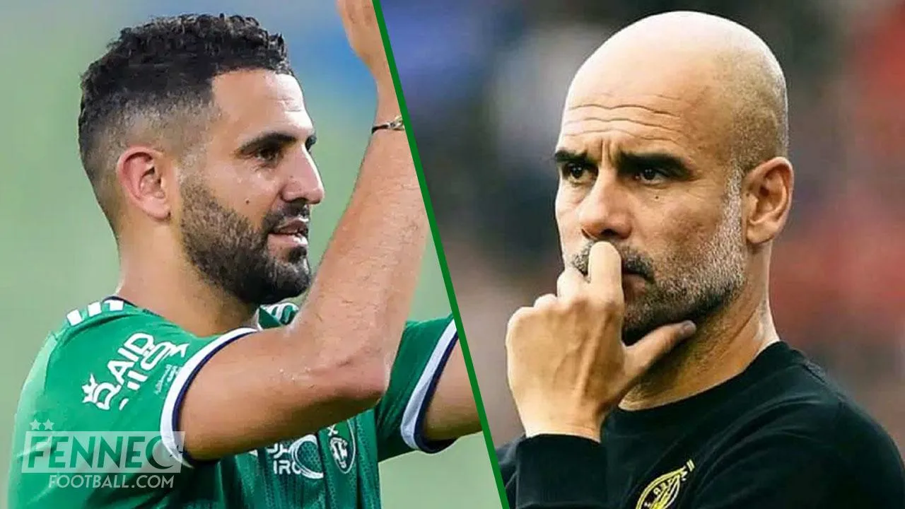 "Pep Guardiola est fou" : un an après son départ, Riyad Mahrez se lâche