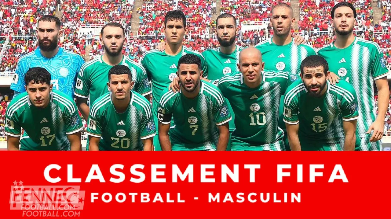 Classement FIFA : Après deux victoires, remontée spectaculaire de l’équipe d’Algérie en vue !