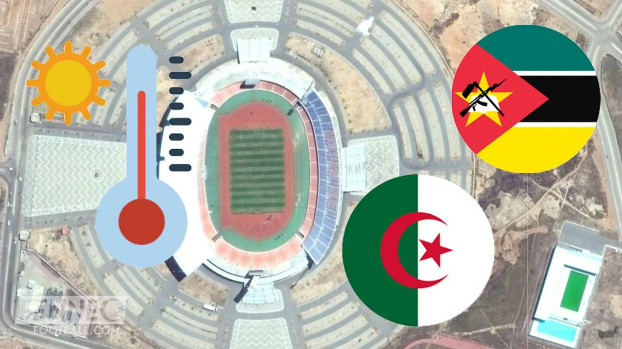 Mozambique - Algérie : Découvrez les conditions météorologiques pendant le match