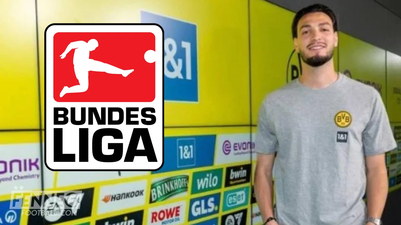 Insolite : la Bundesliga met la photo de Ramy Bensebaini dans son logo ?!