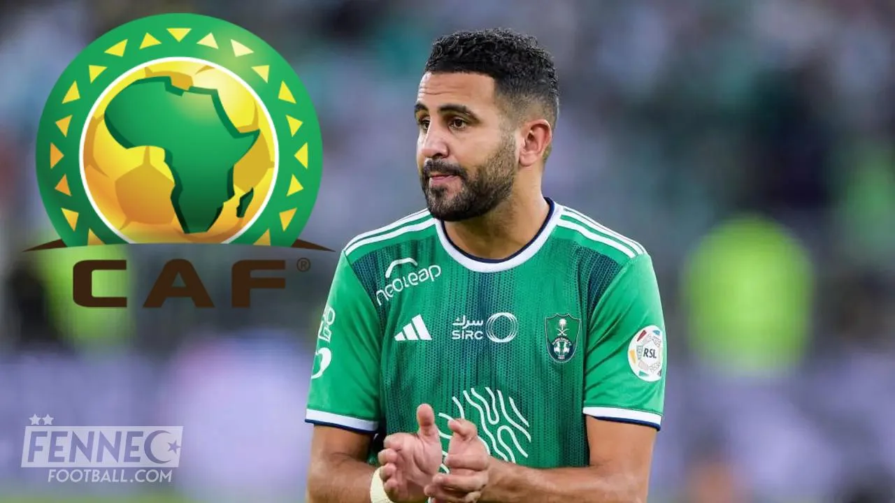 Après l'avoir dénigré, la CAF récompense Mahrez avant la CAN