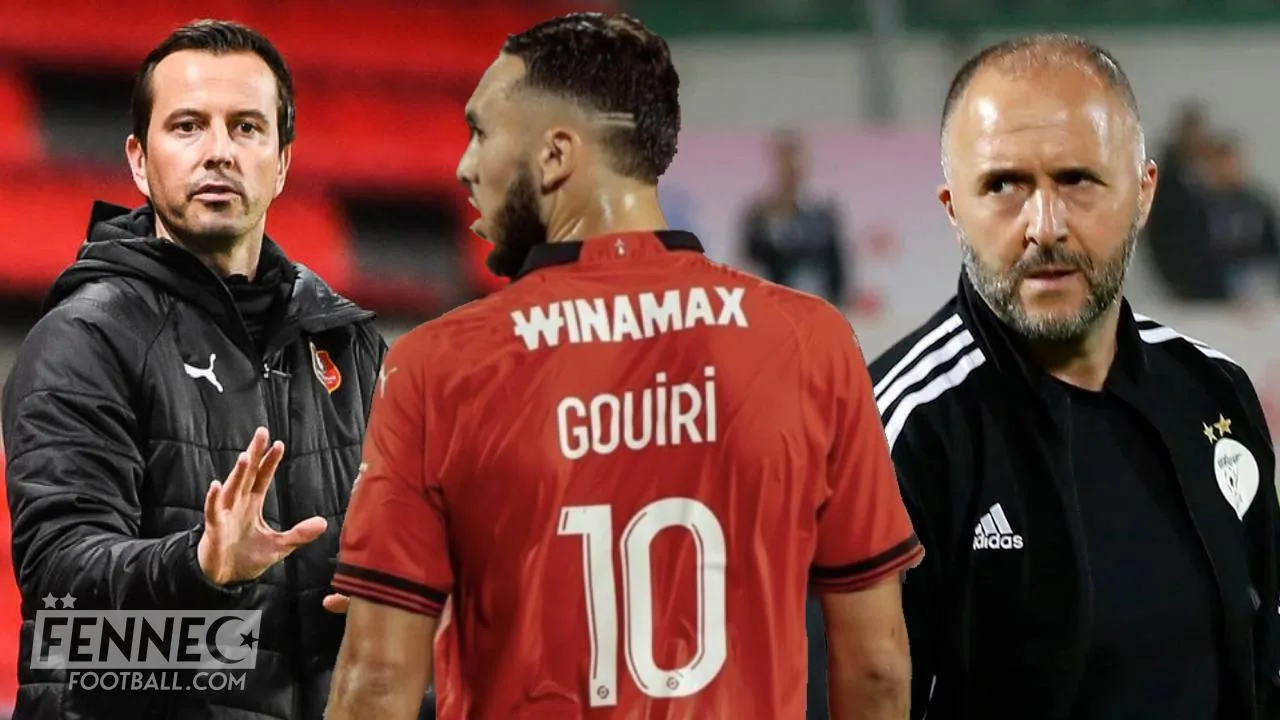 L'entraineur de Rennes s'en prend à Djamel Belmadi à cause de Gouiri !
