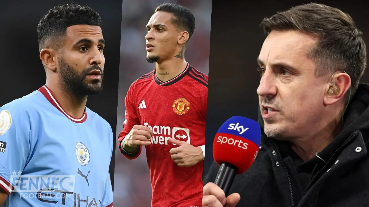 Gary Neville : " Antony ne sera pas un grand joueur mais il peut devenir comme Mahrez ! "
