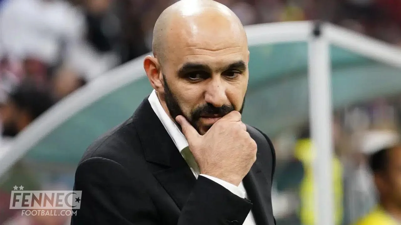 Walid Regragui prend une décision radicale concernant l'équipe du Maroc