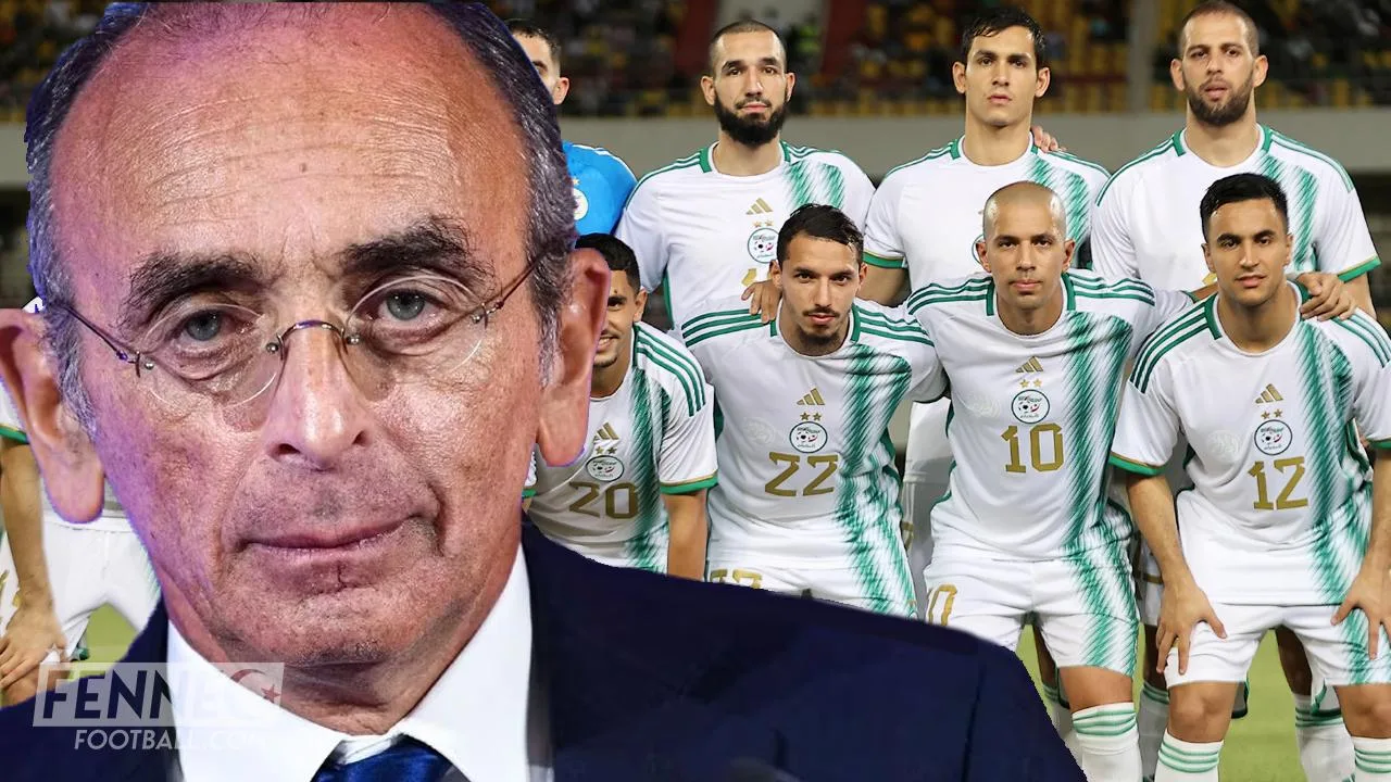 " J'aime l'équipe d'Algérie " : aveu étonnant de Éric Zemmour (Photo)