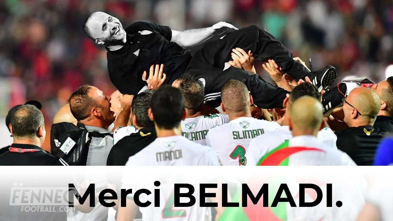 Djamel Belmadi, Un adieu plein de reconnaissance et de respect