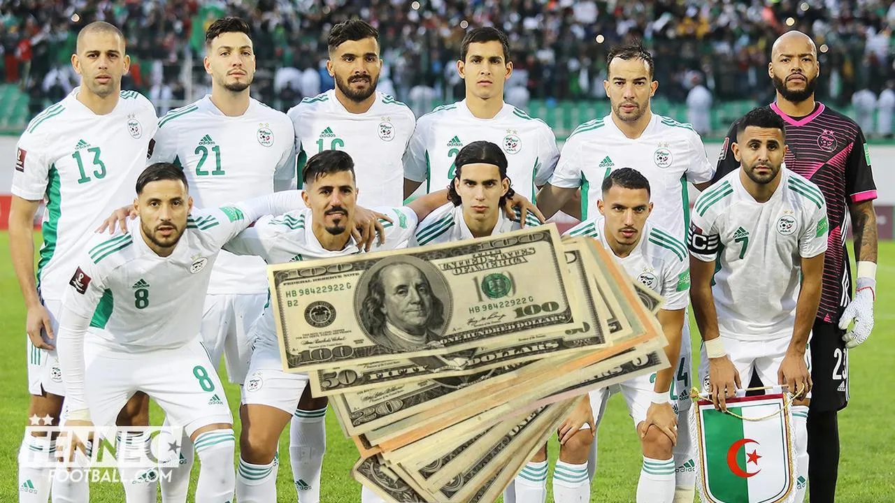Malgré l'élimination, la CAF booste l'équipe d'Algérie avec une prime mirobolante en dollars
