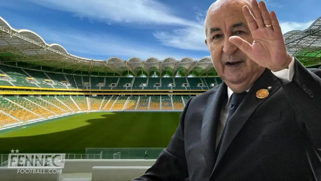 Nouveaux stades en Algérie : Abdelmadjid Tebboune tient sa folle promesse