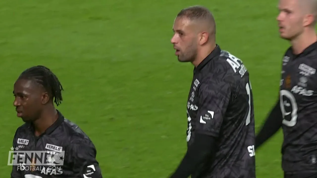 Tout comme Belaili : Islam Slimani fou de rage après une décision de l'arbitre