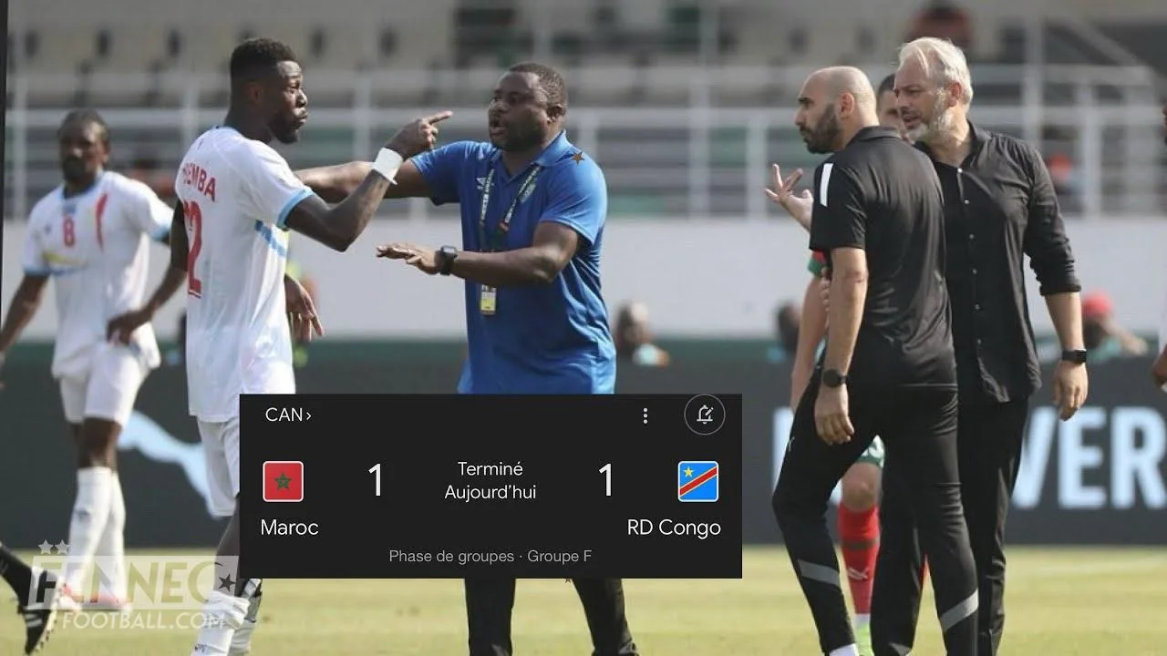 Walid Regragui a donné un coup de pouce au Congo pour la qualif en demi finale !