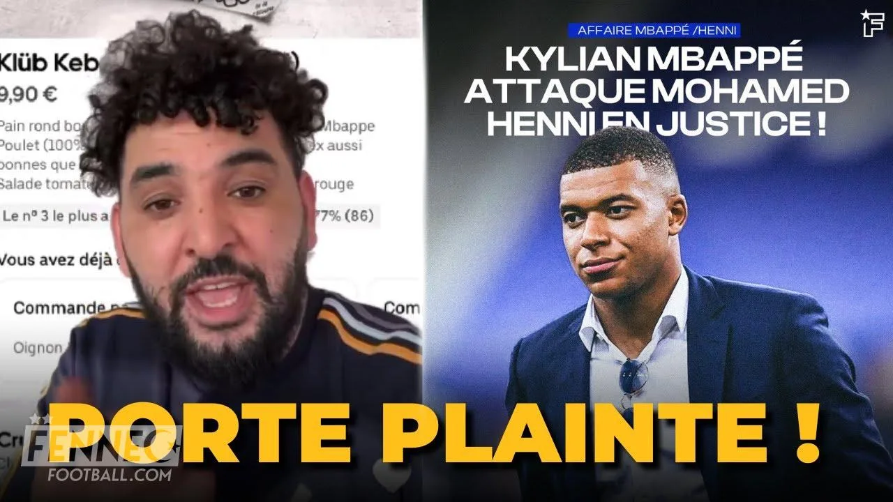 Attaqué en justice par Kylian Mbappé, l'Algérien de France Mohamed Henni riposte