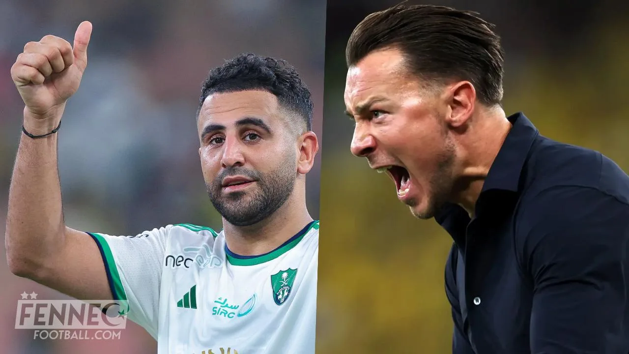 Une guerre à Al Ahli : Le relation est tendue entre Jaissle et Mahrez, le coach a expulsé l'Algérien !