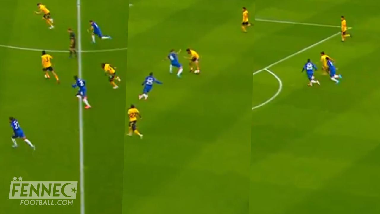 La passe décisive extraordinaire d'Ait Nouri face à Chelsea ! (Vidéo)