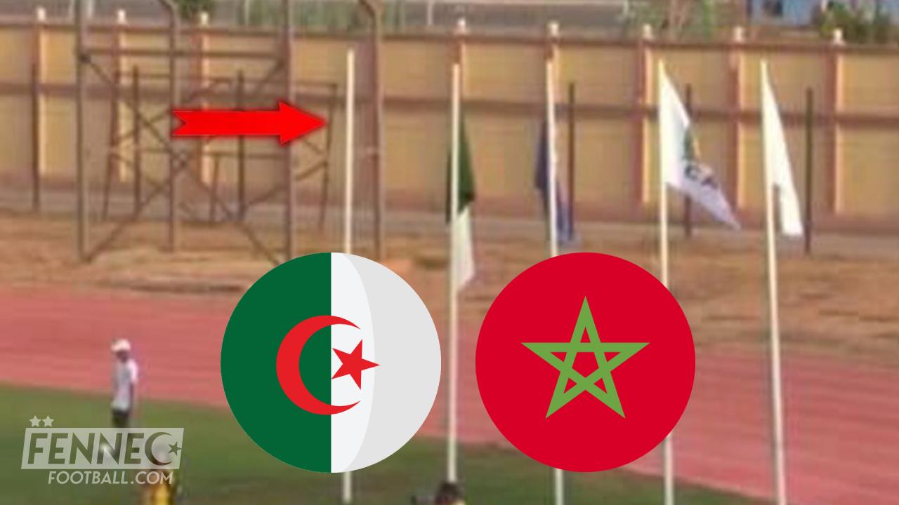 Le drapeau algérien bel et bien hissé au Maroc