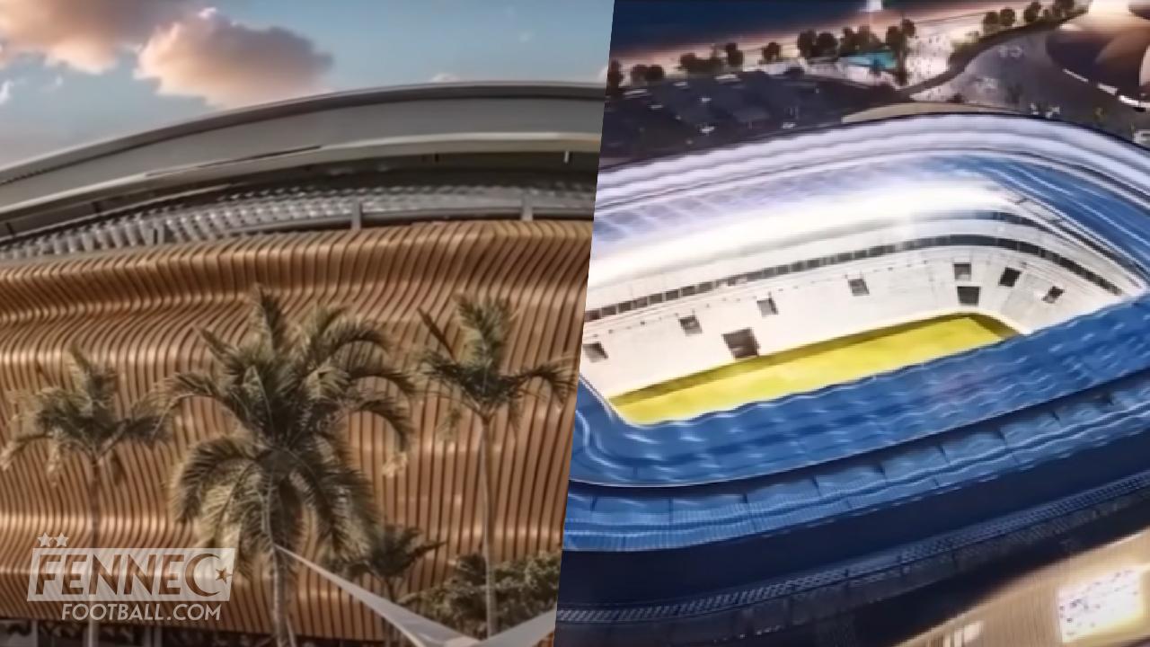 Le design final du nouveau stade de Bechar : un chef-d'oeuvre magnifique ! (Vidéo)
