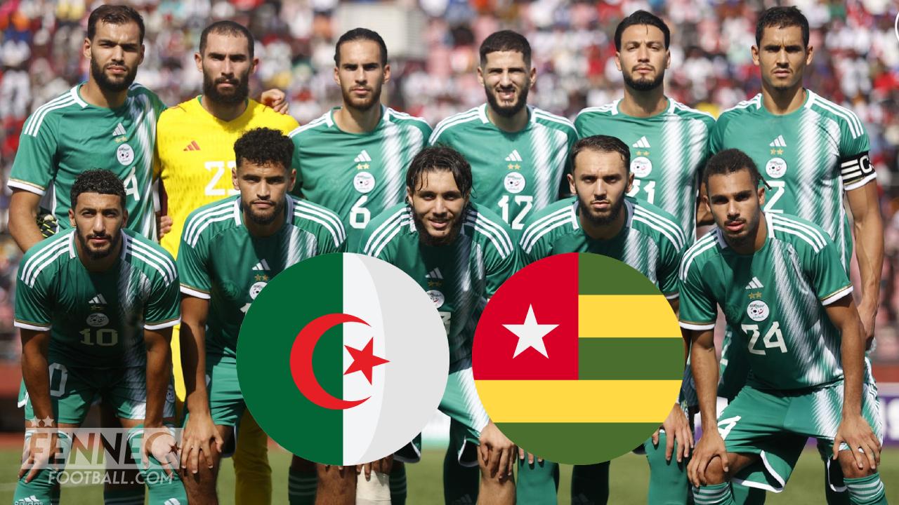 Togo 0 Algérie 1 : la CAF annonce l'homme du match et il est Algérien !