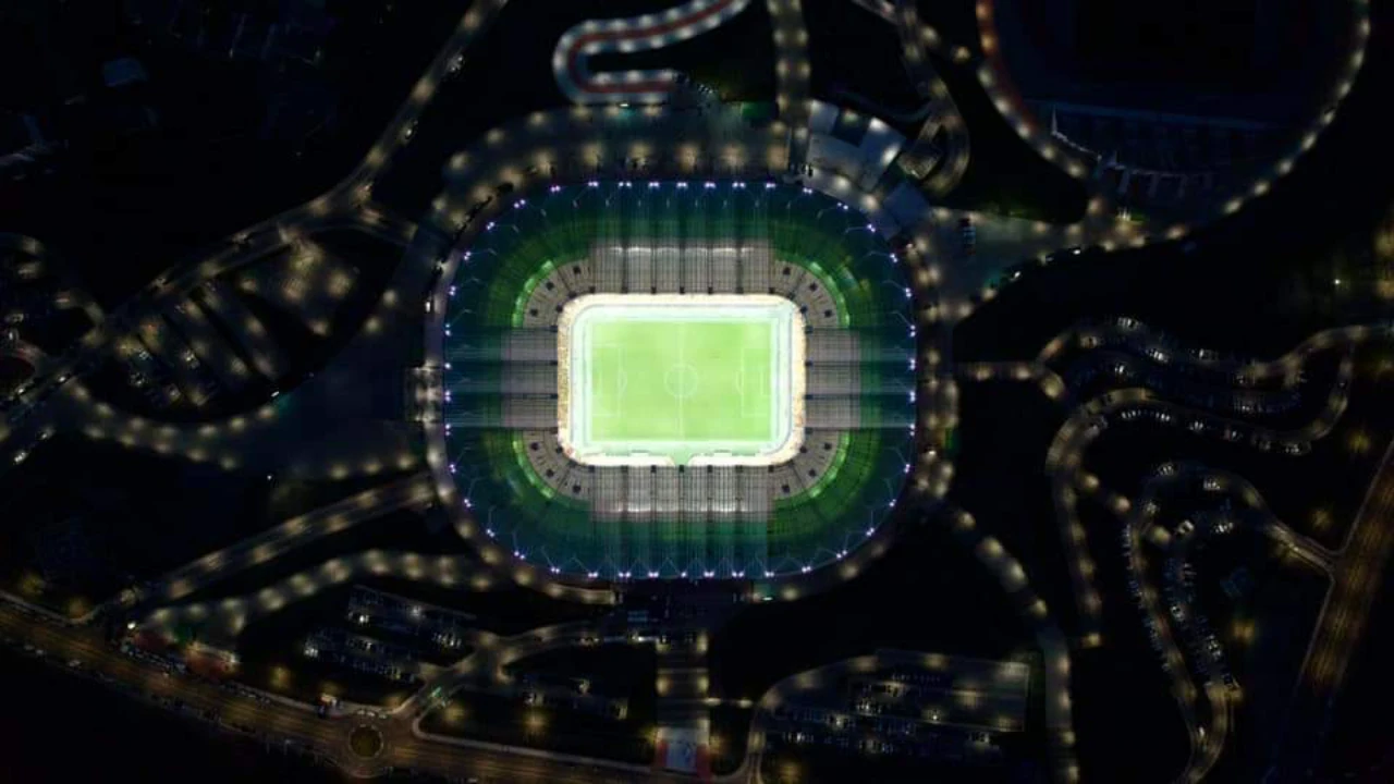 Nouveau stade de Tizi Ouzou : des photos prises avec un drone coupent le souffle