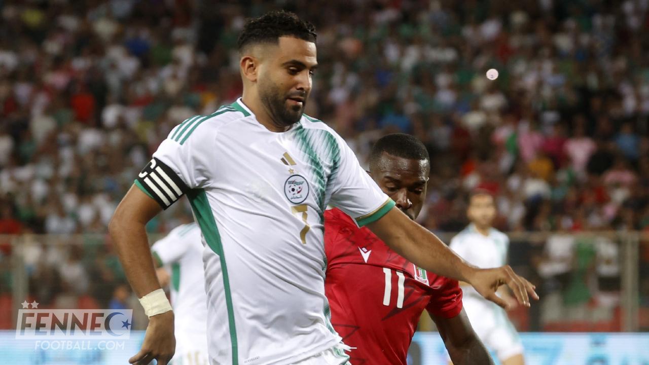 Riyad Mahrez éclipse trois joueurs en équipe d'Algérie